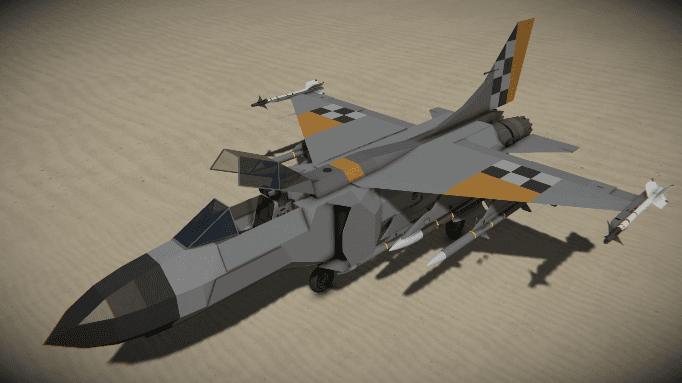 P3-A Cyclone Interceptor Model — Space Engineers Workshop preview