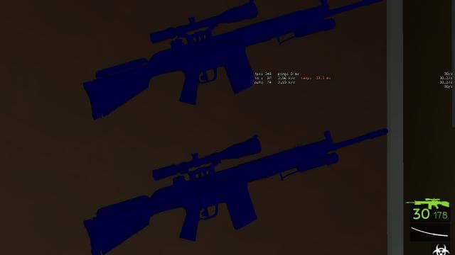 blue skins for snipers — Left 4 Dead 2 Steam Workshop preview image