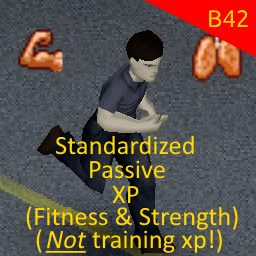 Standardized Fitness & Strength XP — Project Zomboid Steam Workshop preview image
