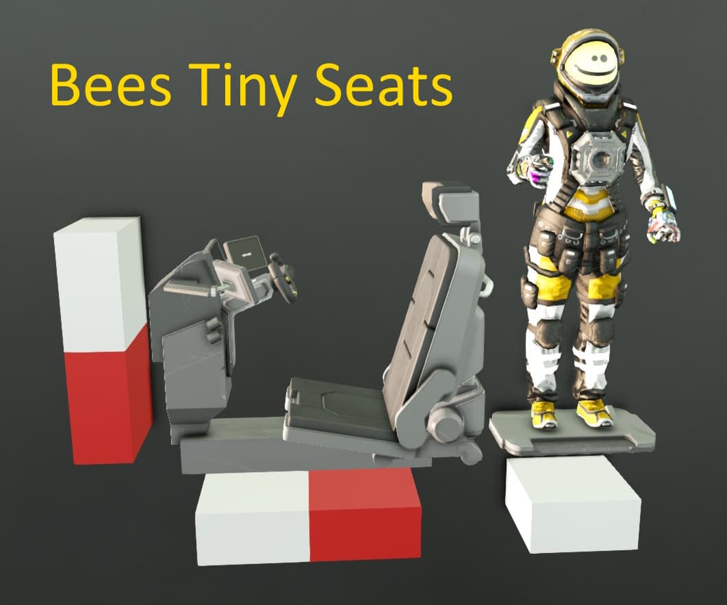 Bees Tiny Seats — Space Engineers Workshop preview