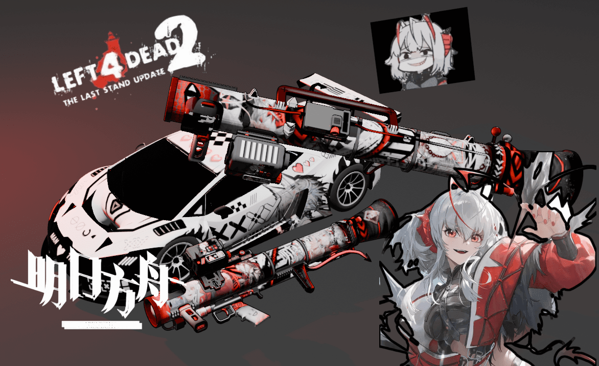 【明日方舟】维什戴尔[Grenade Launcher] Strela-P (MWII — Left 4 Dead 2 Workshop preview