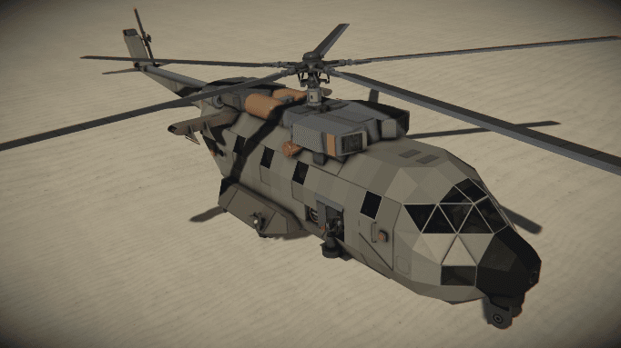 Raven Utility Helicopter — Space Engineers Workshop preview