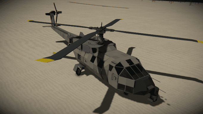 Wedgetail Light Helicopter — Space Engineers Workshop preview