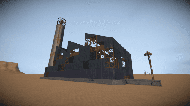 Scrapyard Factory (Industrial Assembler) — Space Engineers Workshop preview