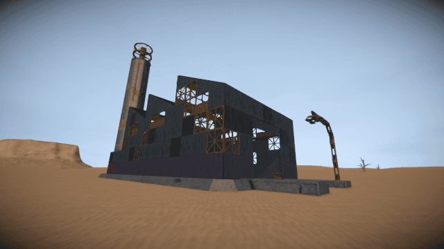Scrapyard Factory (H2/O2 Generator) — Space Engineers Workshop preview