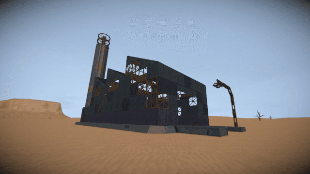 Scrapyard Factory (Industrial Container) — Space Engineers Workshop preview