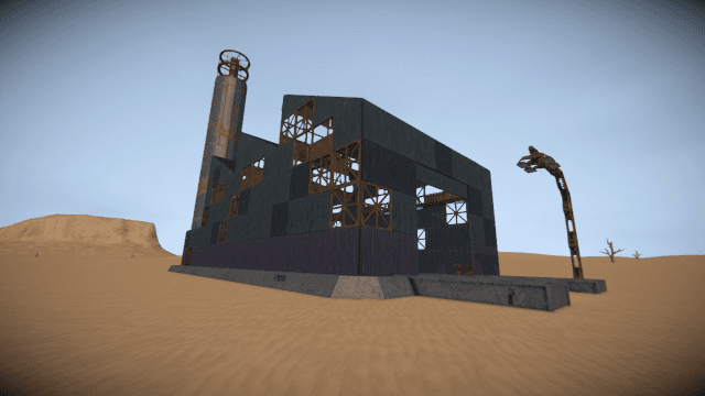 Scrapyard Factory (Warfare battery) — Space Engineers Workshop preview