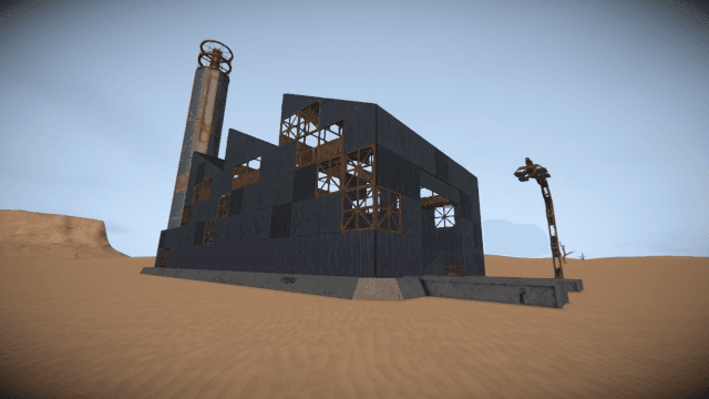 Scrapyard Factory (2x Programmable block) — Space Engineers Workshop preview