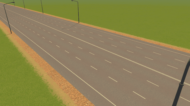 NExt2 Inspired Six-Lane National Highway — Cities: Skylines Steam Workshop preview image