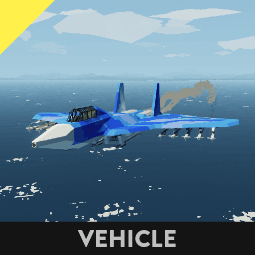 Sokolov S-37MI Fighter Jet — Stormworks: Build and Rescue Workshop preview