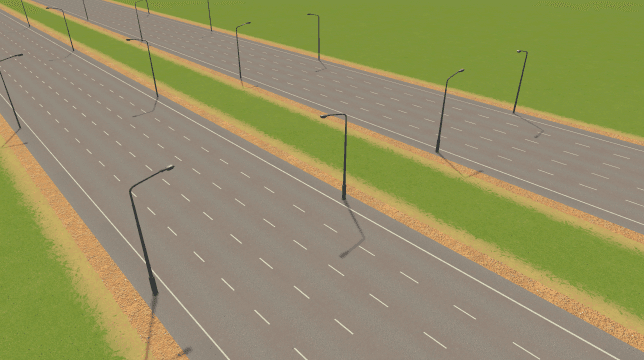 NExt2 Based Five-Lane Highway — Cities: Skylines Steam Workshop preview image