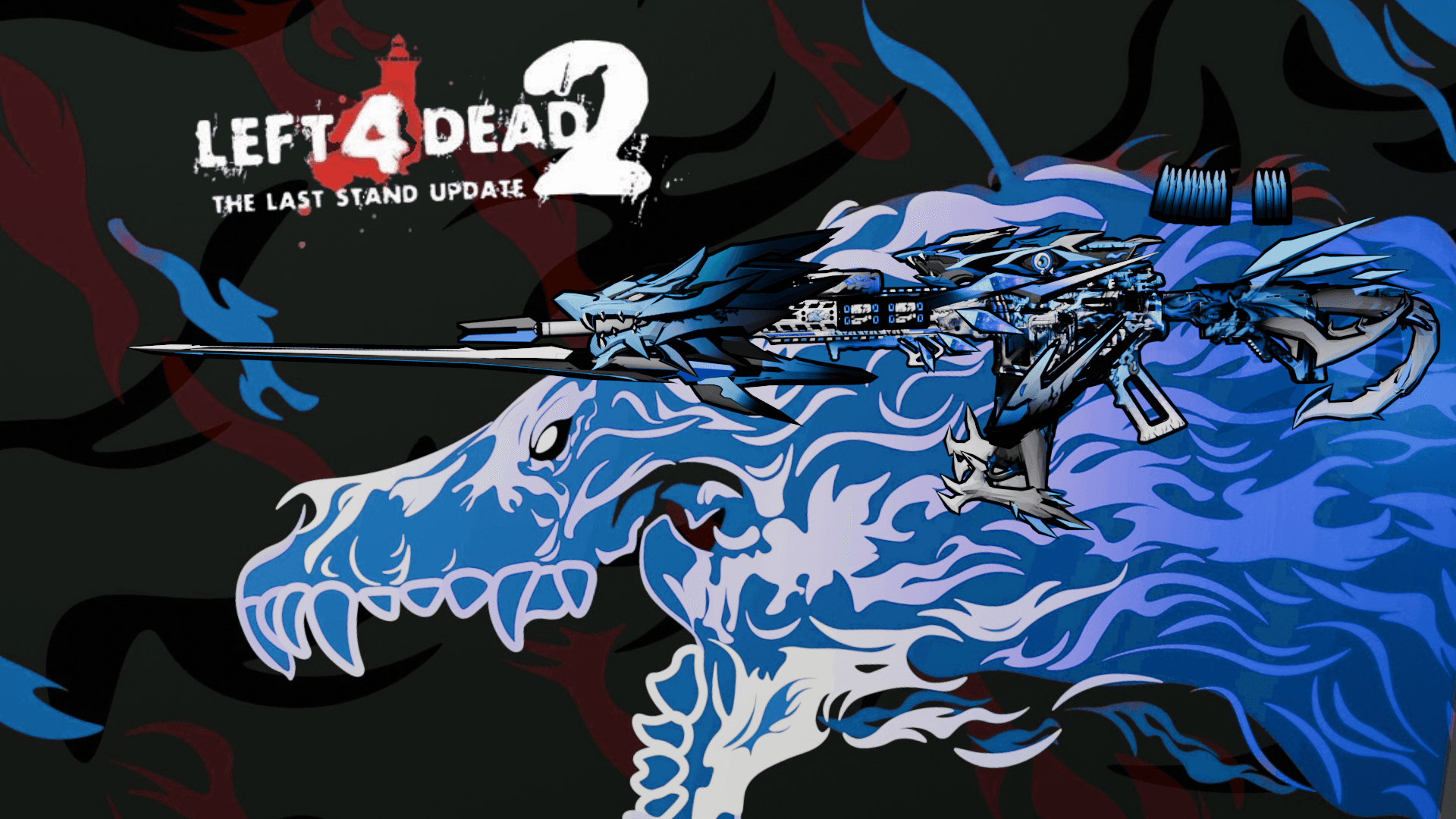 蔚蓝决斗Skeletonized AR15 Match (SG552) — Left 4 Dead 2 Steam Workshop preview image