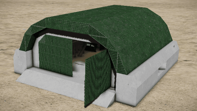 [MAP] - Big Green Hangar — Space Engineers Steam Workshop preview image