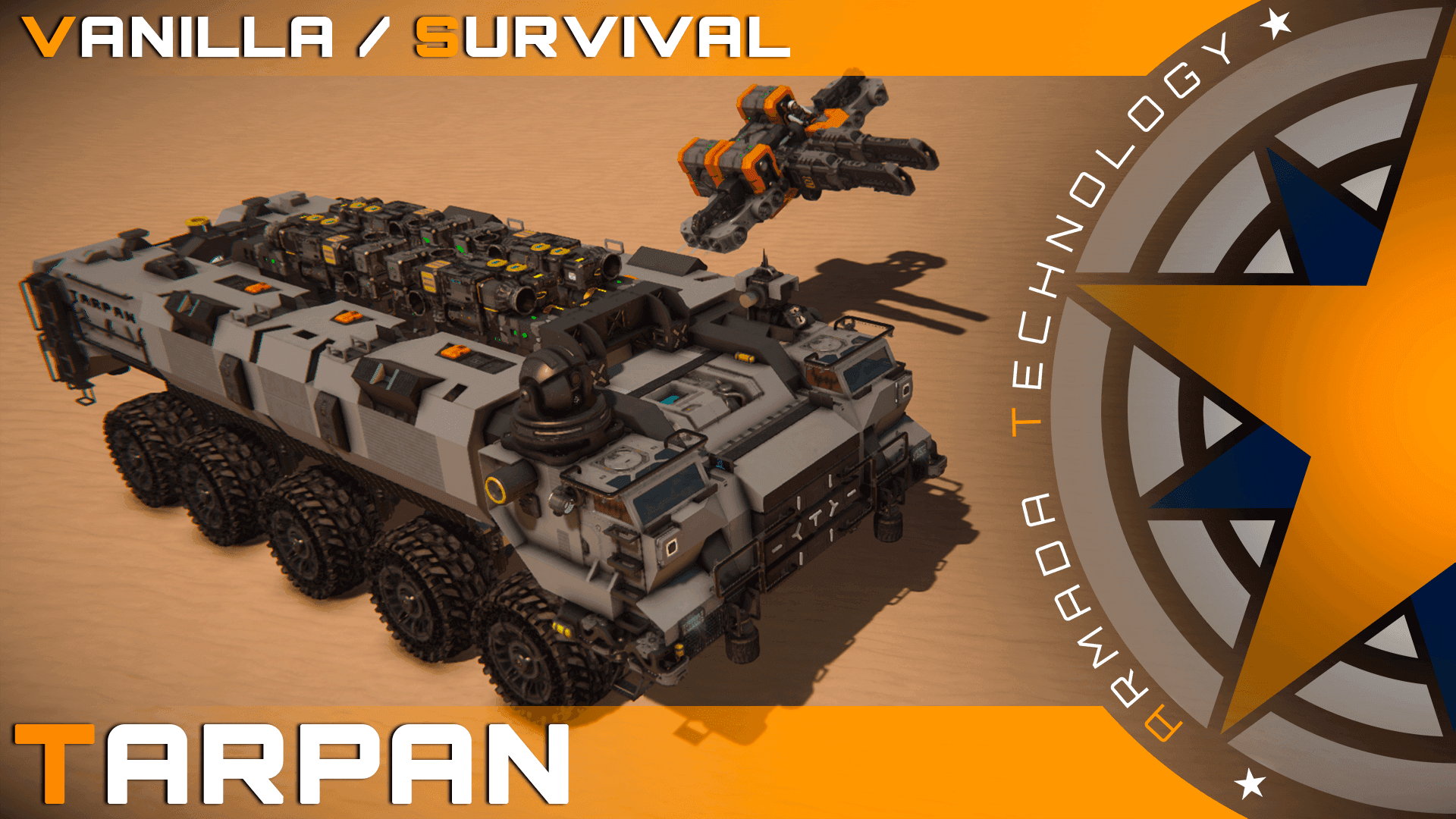 [ARM] Tarpan RVH-AM-1 Operational-tactical missile system — Space Engineers Steam Workshop preview image