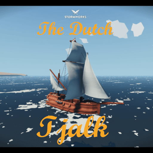 Dutch Tjalk (Work Sails and Rigging) — Stormworks: Build and Rescue Steam Workshop preview image