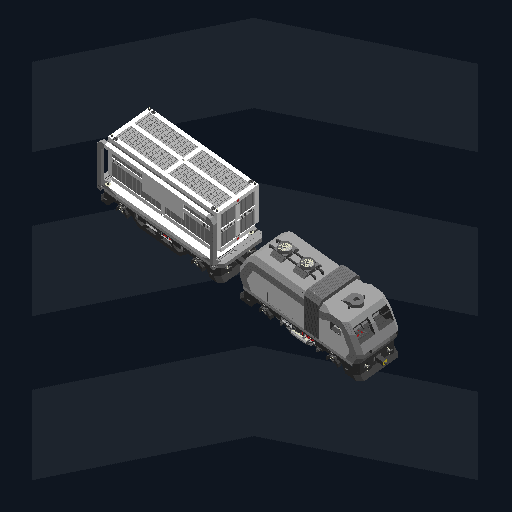 diesel electric train prototype — Stormworks: Build and Rescue Steam Workshop preview image