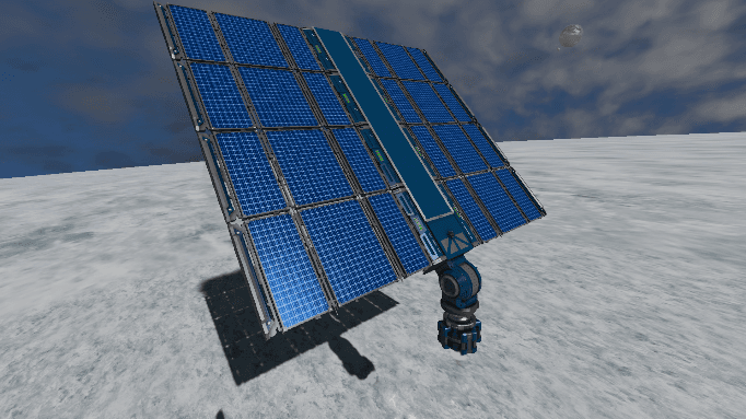 Tracking Solar Array — Space Engineers Workshop preview