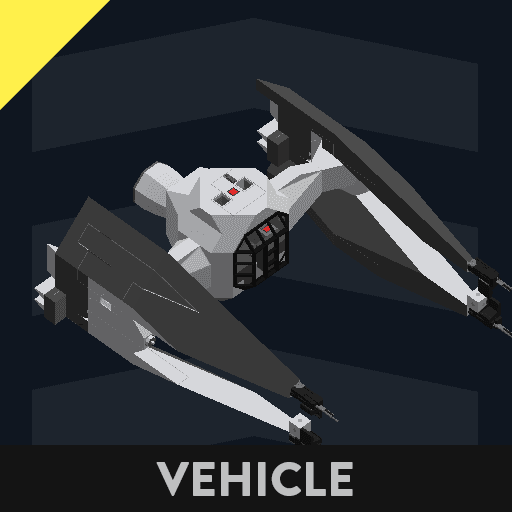 Tie Interceptor (Destructible) — Stormworks: Build and Rescue Workshop preview