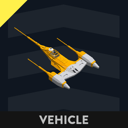 Destructible Naboo n1 star fighter (not mine) — Stormworks: Build and Rescue Workshop preview
