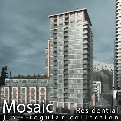 Mosaic B1 - Residential — Cities: Skylines Steam Workshop preview image