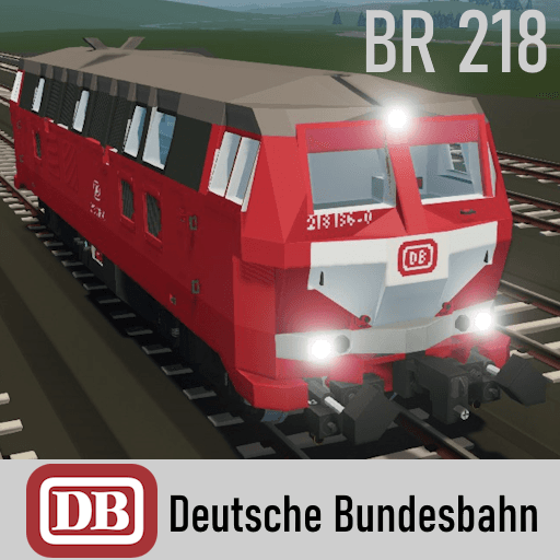 Deutsche Bundesbahn BR 218 (Orientrot/orient red) — Stormworks: Build and Rescue Workshop preview