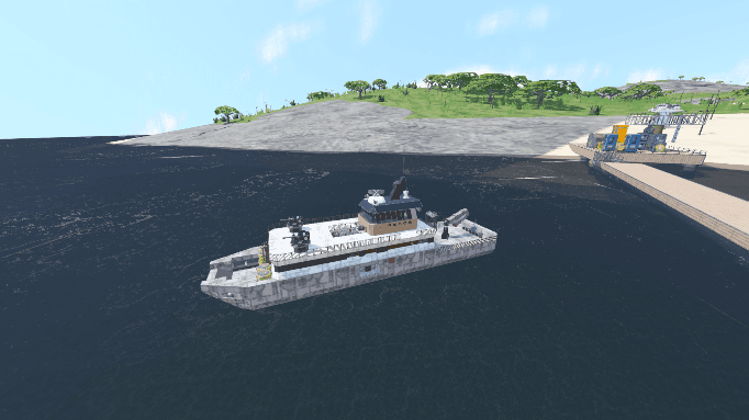 Pecos Salvage and Recovery Vessel — Space Engineers Workshop preview