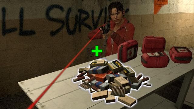 Laser in Ammo Piles — Left 4 Dead 2 Steam Workshop preview image