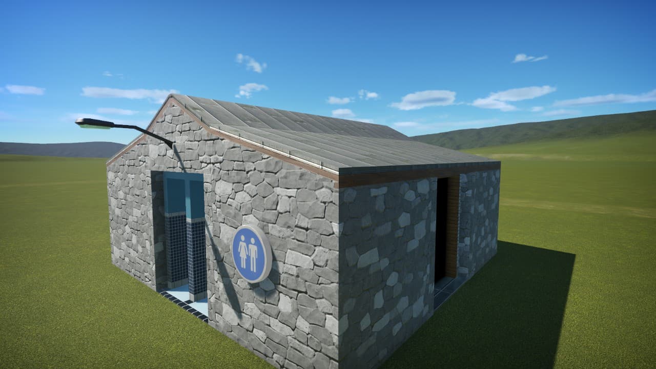 Bathroom — Planet Coaster Steam Workshop preview image