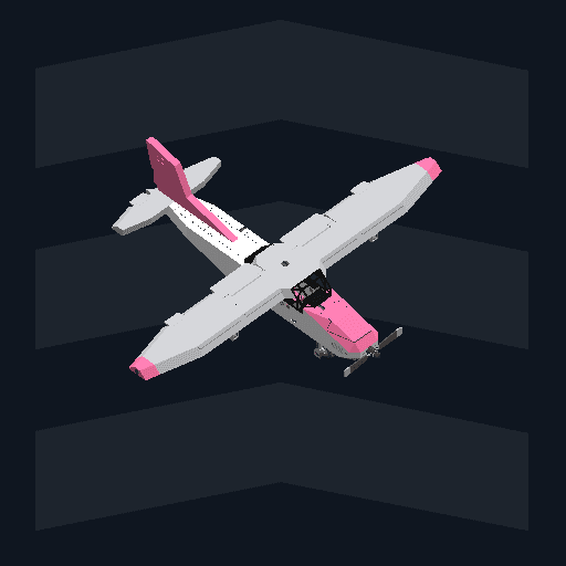 SWA Pink Career Plane — Stormworks: Build and Rescue Workshop preview