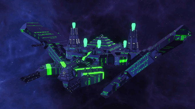[40K] Lord Of Antiquity - Khopesh-class Light Cruiser — Space Engineers Steam Workshop preview image