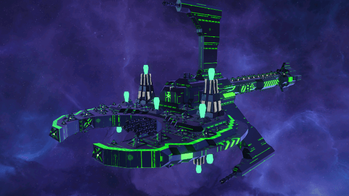 [40K] Zodiac's Fury - Scythe-class Harvest Cruiser — Space Engineers Steam Workshop preview image