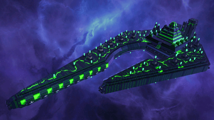 [40K] Nihilahk Eternal - Dolmen-class Tombship — Space Engineers Steam Workshop preview image