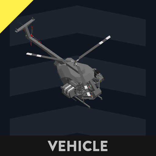 Military MH6 V2 — Stormworks: Build and Rescue Workshop preview