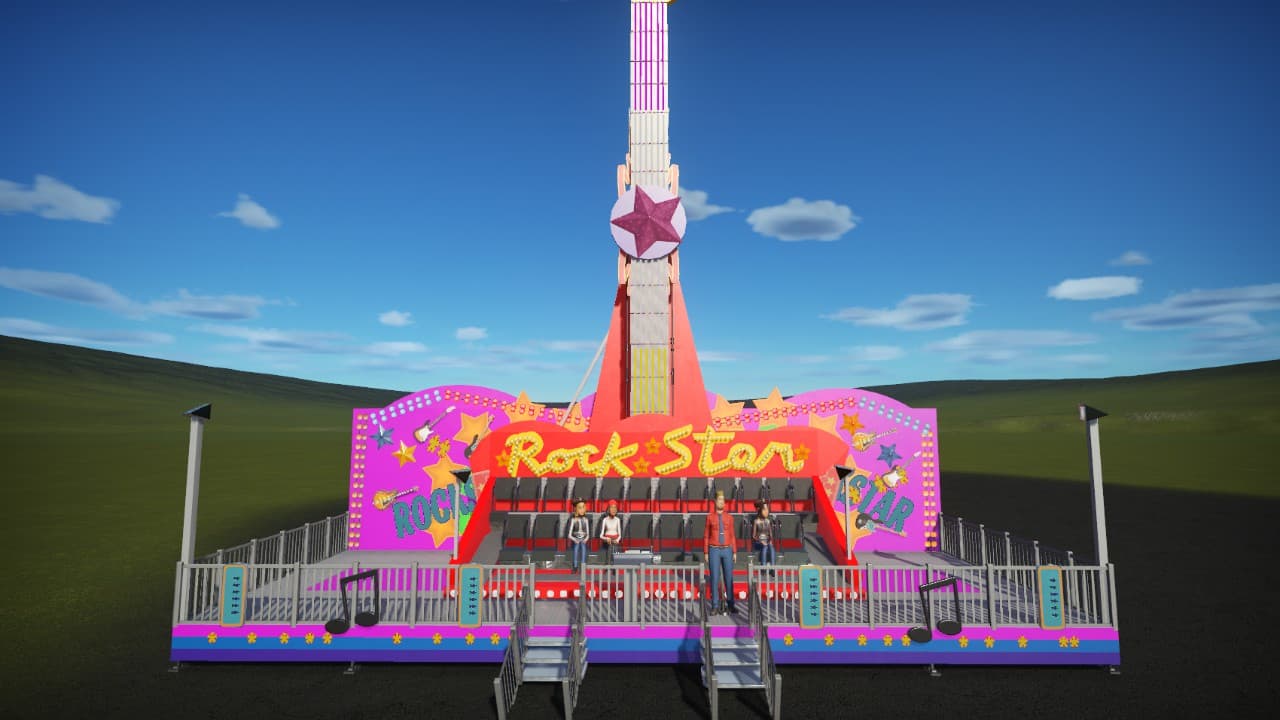 Rock star — Planet Coaster Steam Workshop preview image