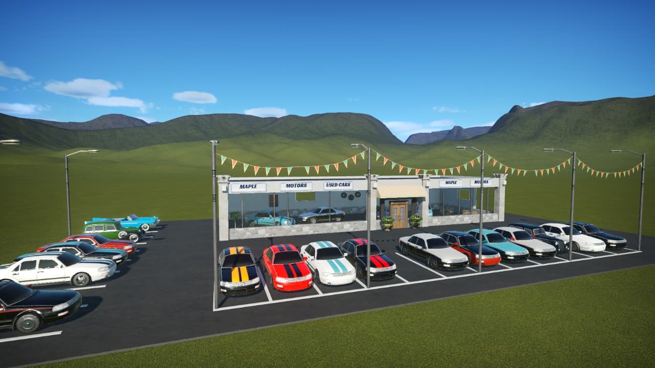 Used cars — Planet Coaster Steam Workshop preview image