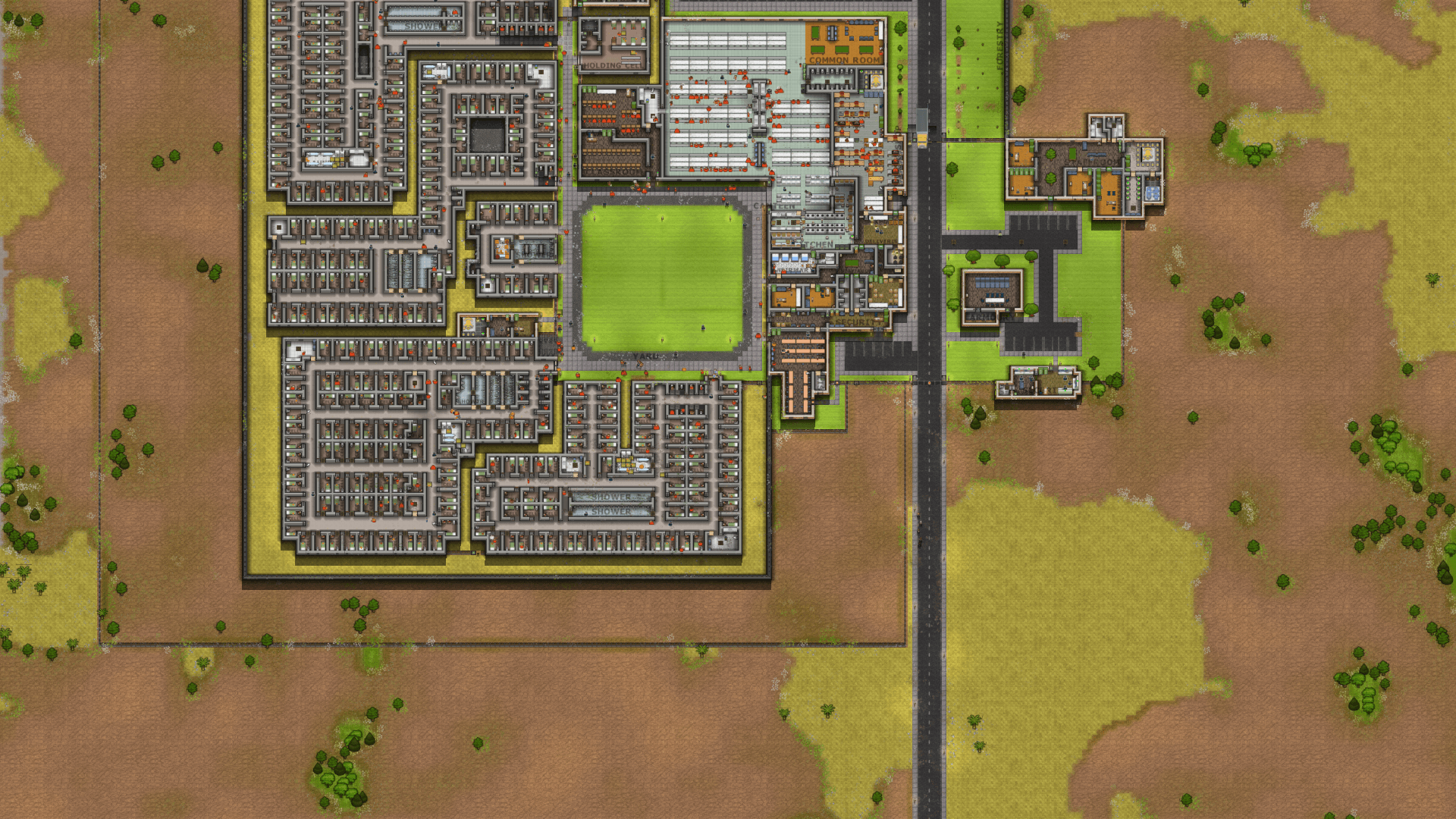 Aesthetic and Realistic Prison — Prison Architect Steam Workshop preview image