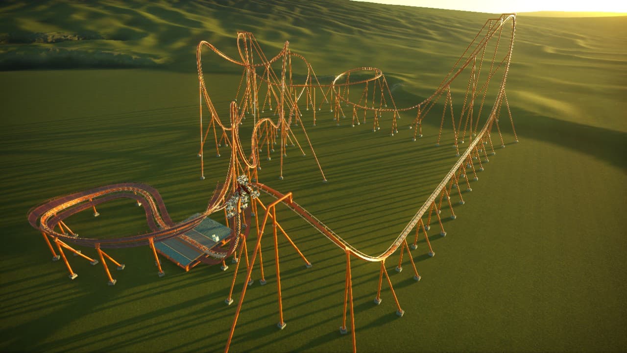 FIRES CURSE — Planet Coaster Workshop preview