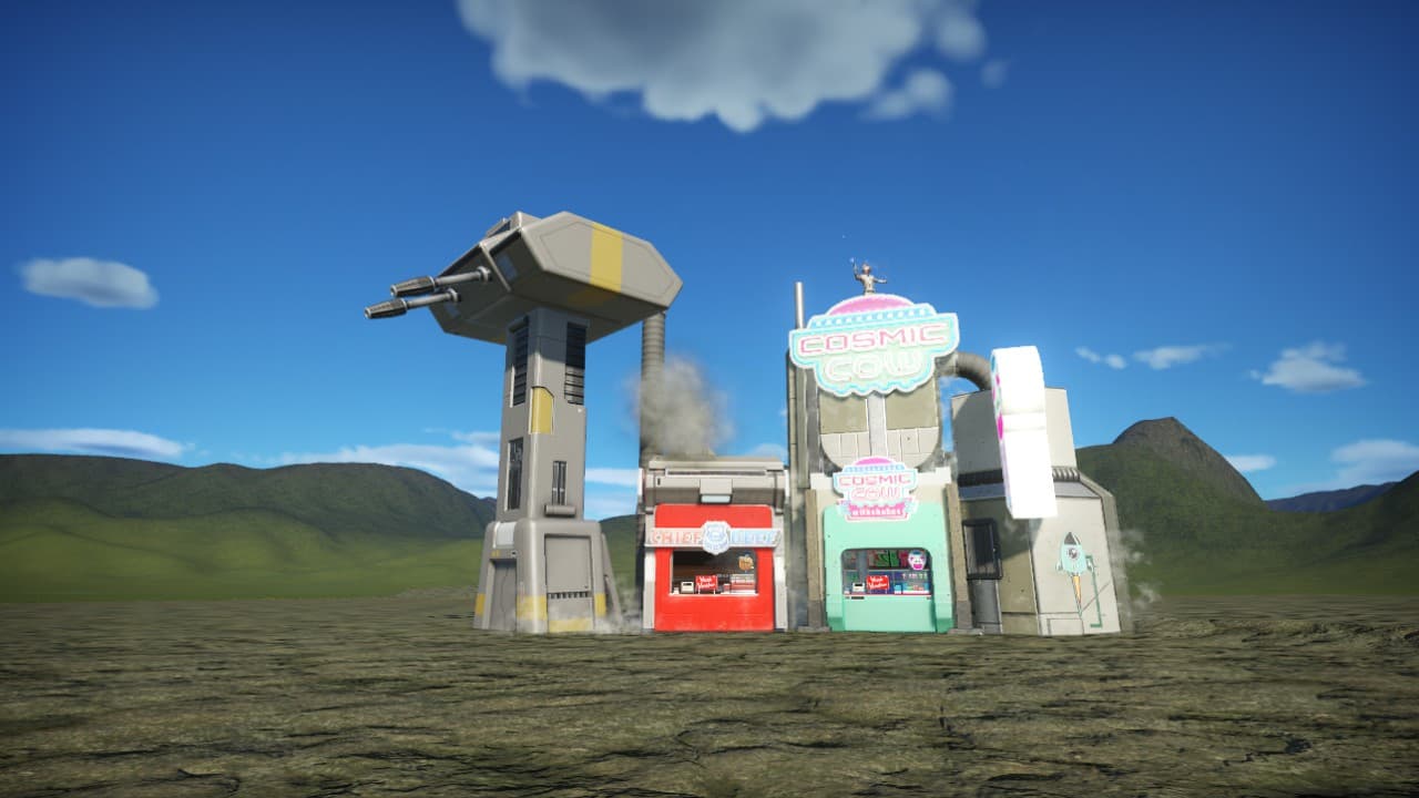 SI FI FOOD — Planet Coaster Workshop preview
