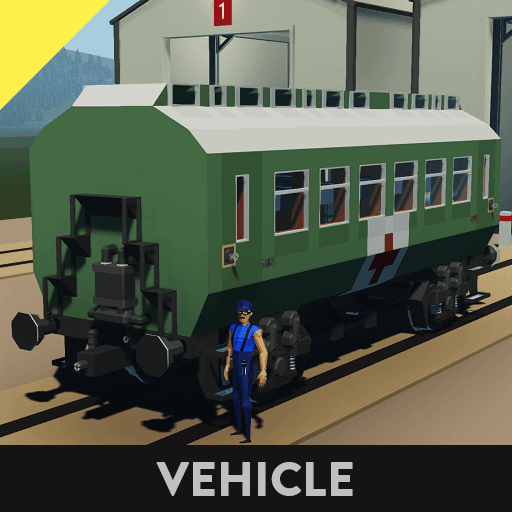 Russian field hospital car — Stormworks: Build and Rescue Steam Workshop preview image