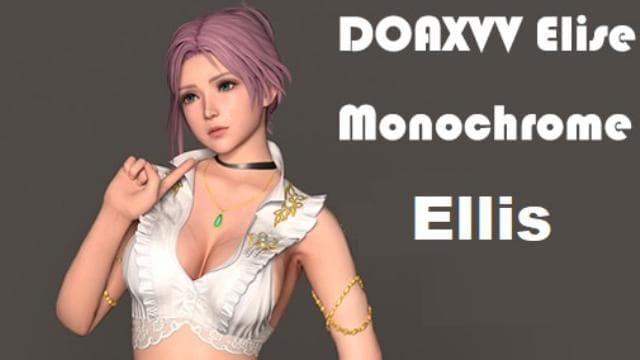 DOAXVV Elise Monochrome v2 Ellis
 — Left 4 Dead 2 Steam Workshop preview image