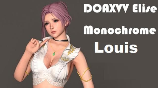 DOAXVV Elise Monochrome v2 Louis
 — Left 4 Dead 2 Steam Workshop preview image