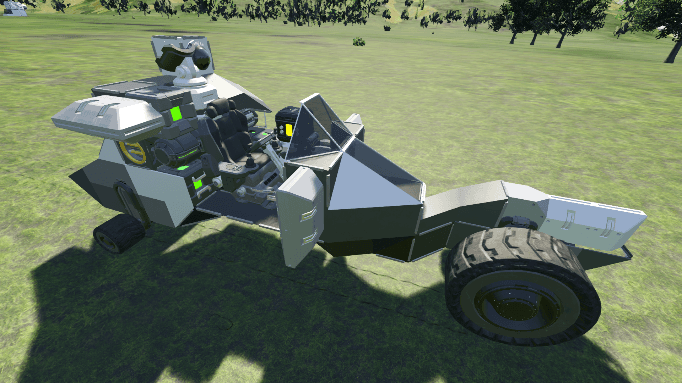 Engineer's Gyrobike — Space Engineers Steam Workshop preview image