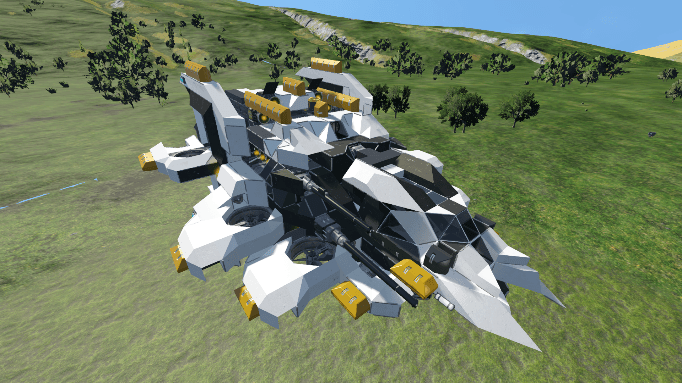GRF-202 Gryphon Strike Fighter — Space Engineers Steam Workshop preview image