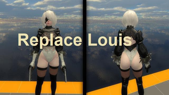 2B_Louis_unofficial_version(Skirtless)
 — Left 4 Dead 2 Steam Workshop preview image