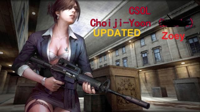 CSO Choiji-Yoon (Zoey) Updated — Left 4 Dead 2 Steam Workshop preview image
