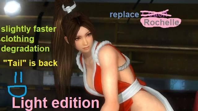 Mai Shiranui DOA5 (Light edition) Rochelle
 — Left 4 Dead 2 Steam Workshop preview image