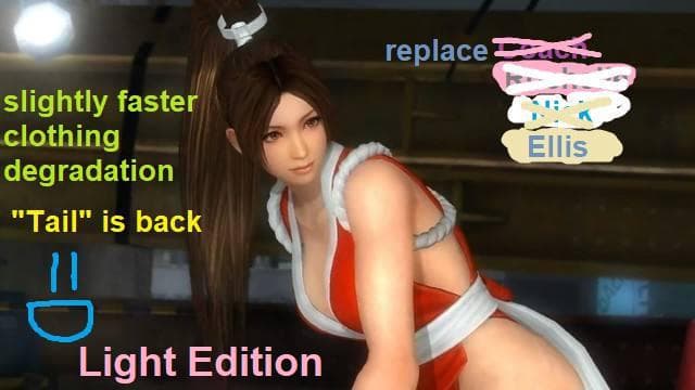 Mai Shiranui DOA5 (Light Edition) Ellis — Left 4 Dead 2 Steam Workshop preview image