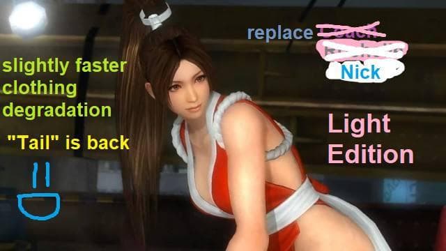 Mai Shiranui DOA5 (Light Edition) Nick
 — Left 4 Dead 2 Steam Workshop preview image