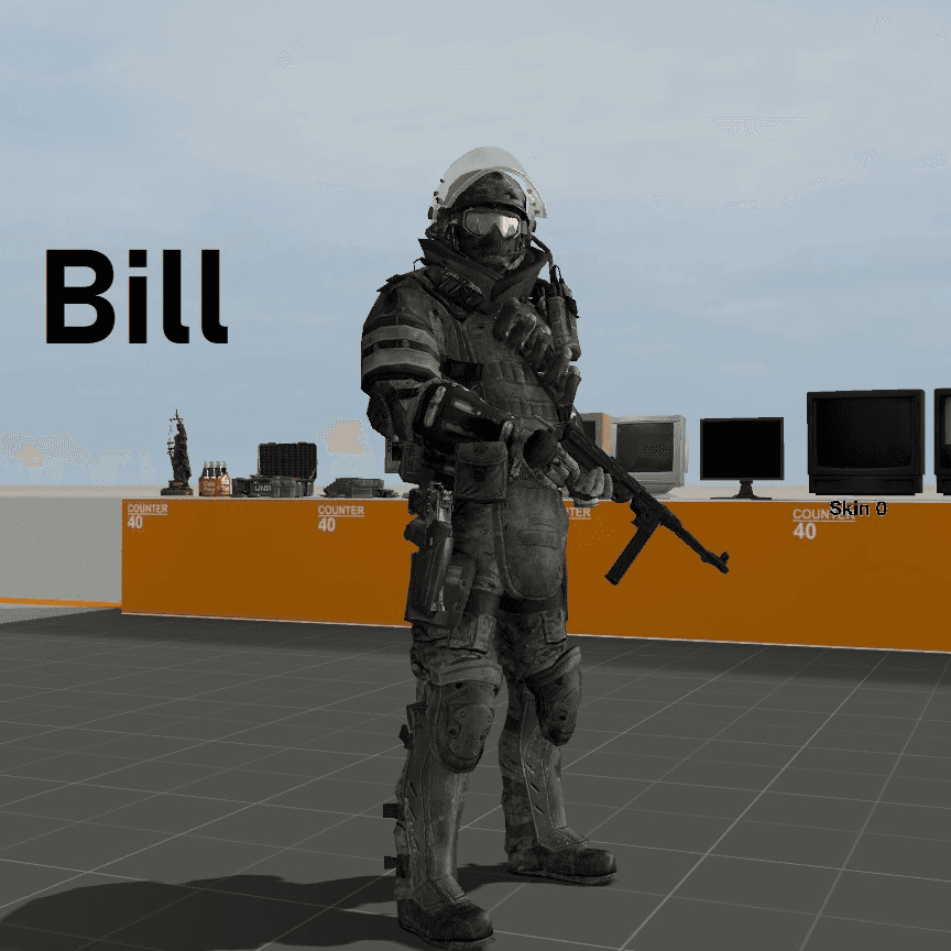 CODMW3 Juggernaut (Bill) Updated
 — Left 4 Dead 2 Steam Workshop preview image