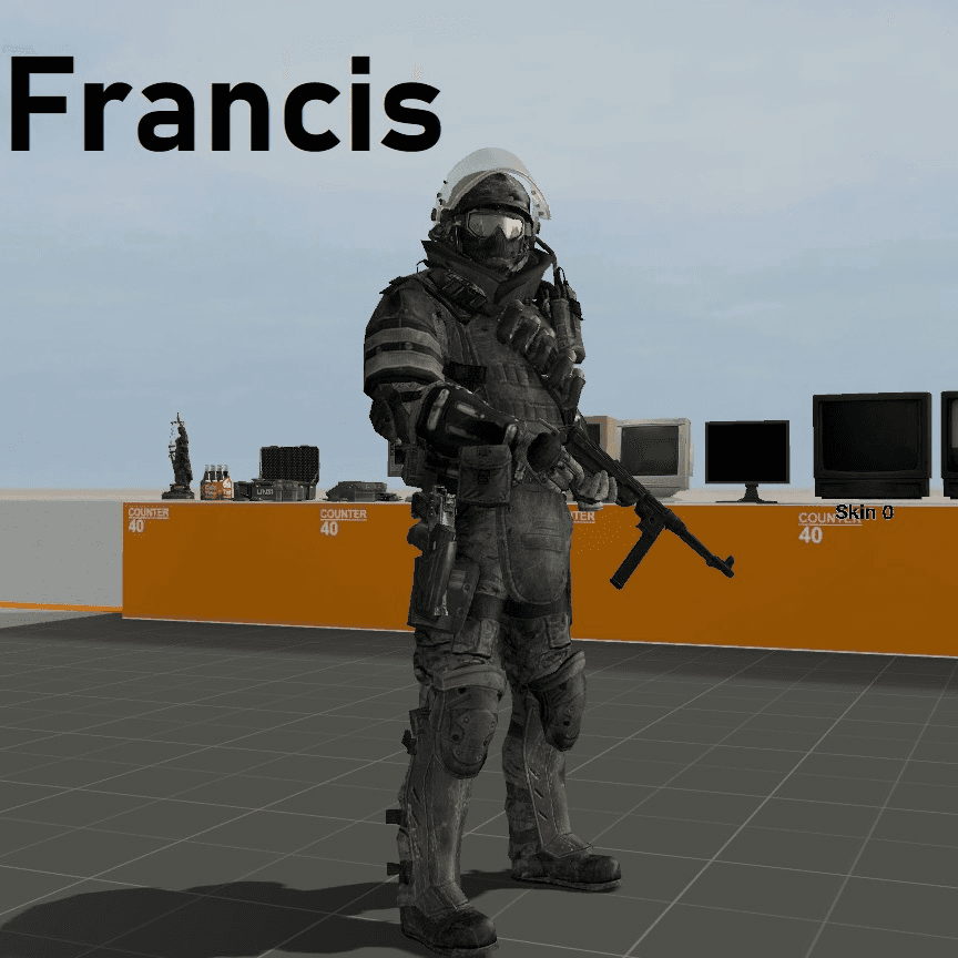 CODMW3 Juggernaut (Francis) Updated
 — Left 4 Dead 2 Steam Workshop preview image